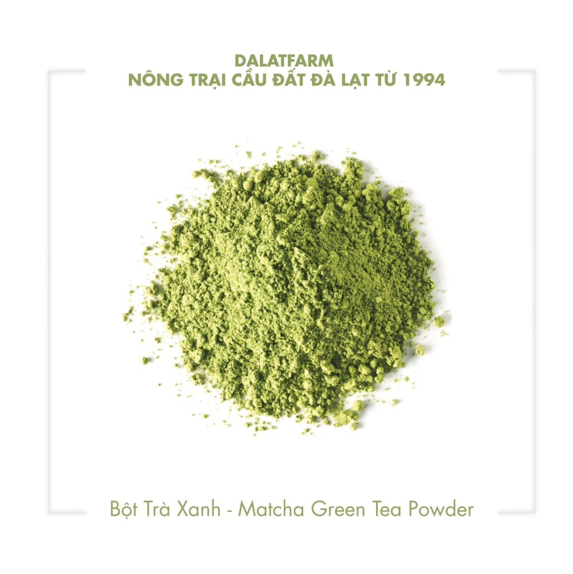 DalatFarm Bột Matcha Trà Xanh - Hộp 110g