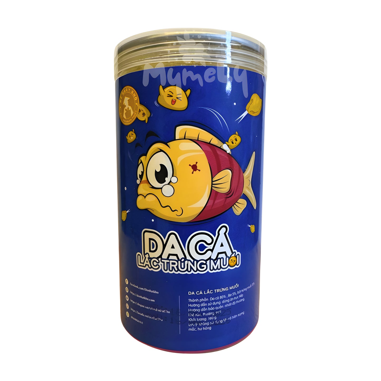 Da cá lắc trứng muối hộp 200g