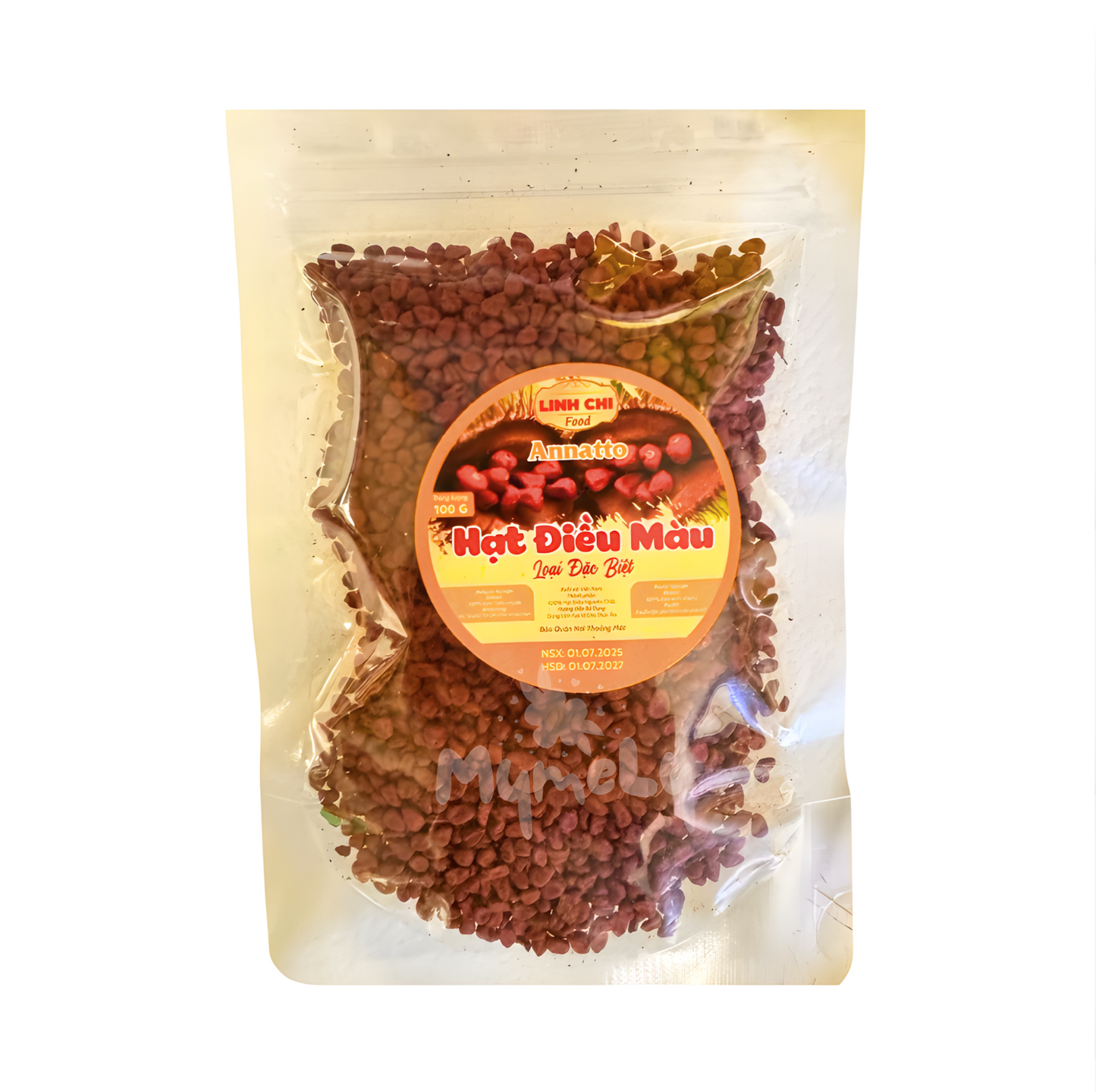 Hạt điều màu gói 100g