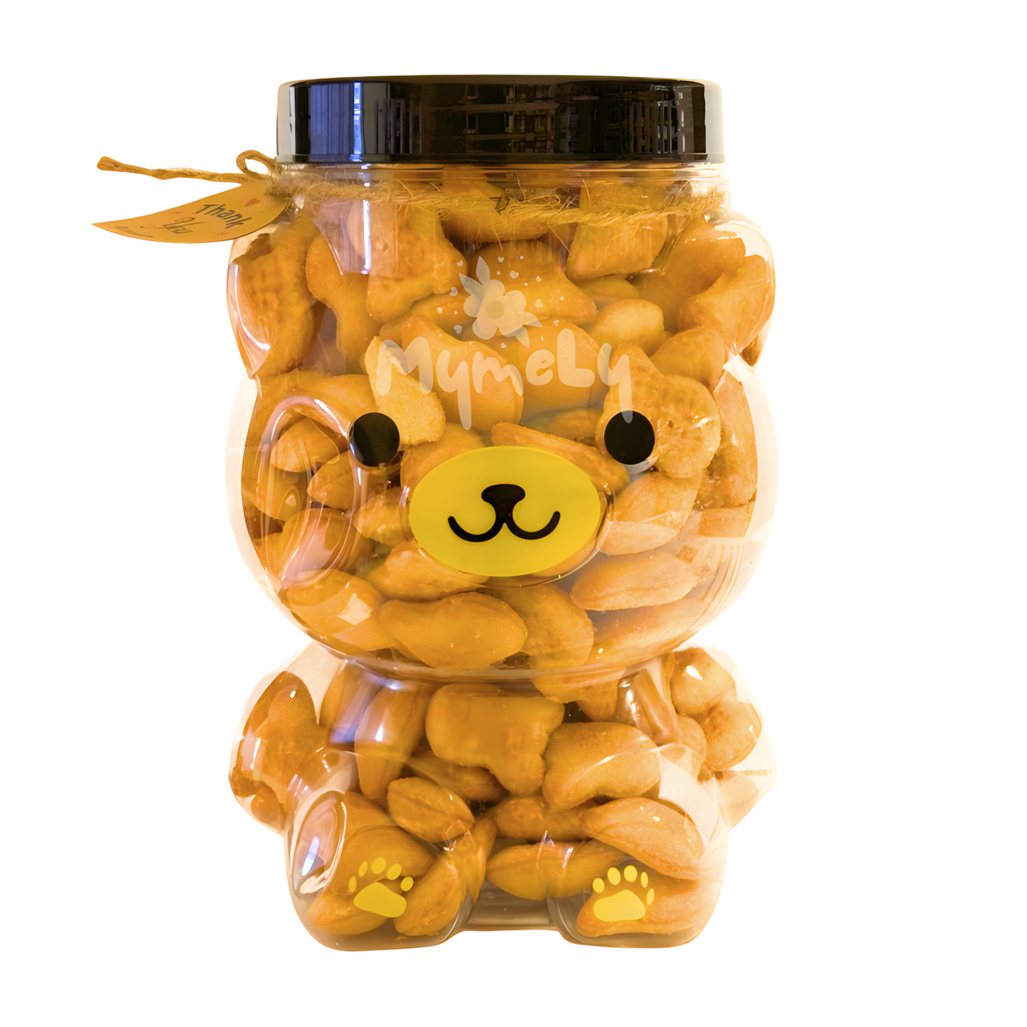 Bánh gấu nhân kem hộp 500g