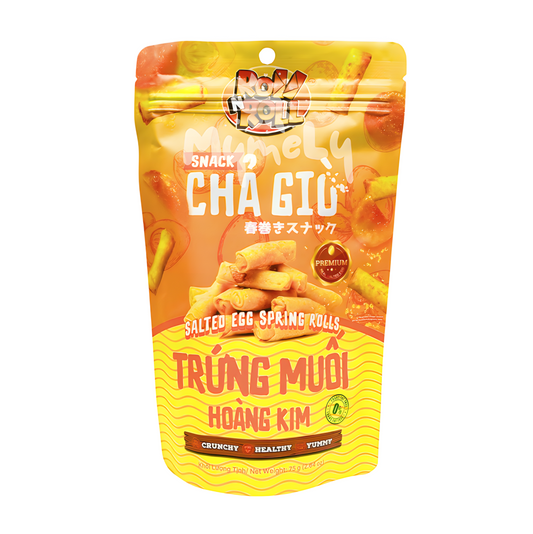 Chả giò ăn liền nhân trứng muối Hoàng Kim 75g