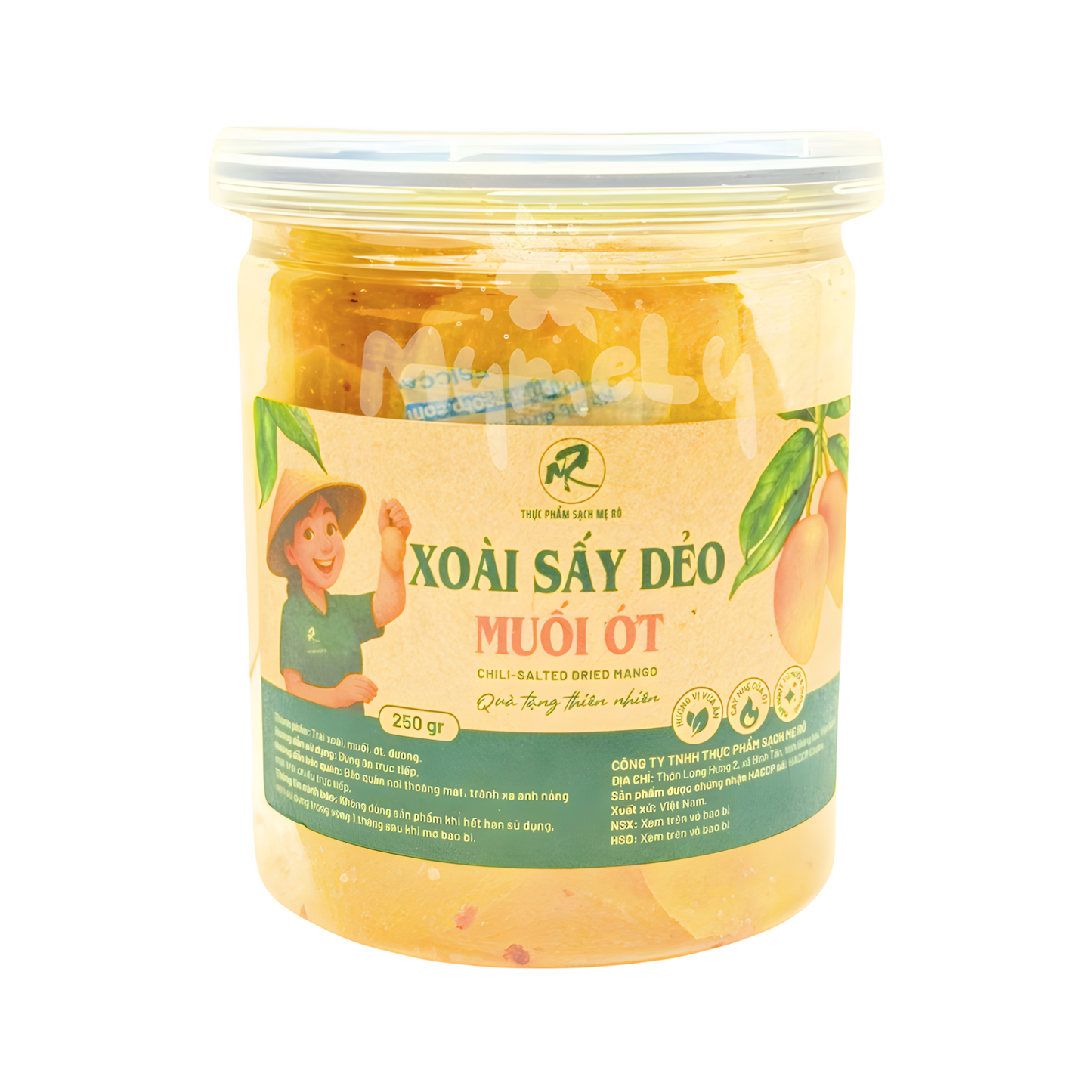 Xoài sấy muối ớt hộp 250g