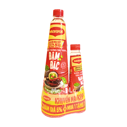 Nước tương Maggi đậm đặc 700ml (Tặng 1 chai 200ml)