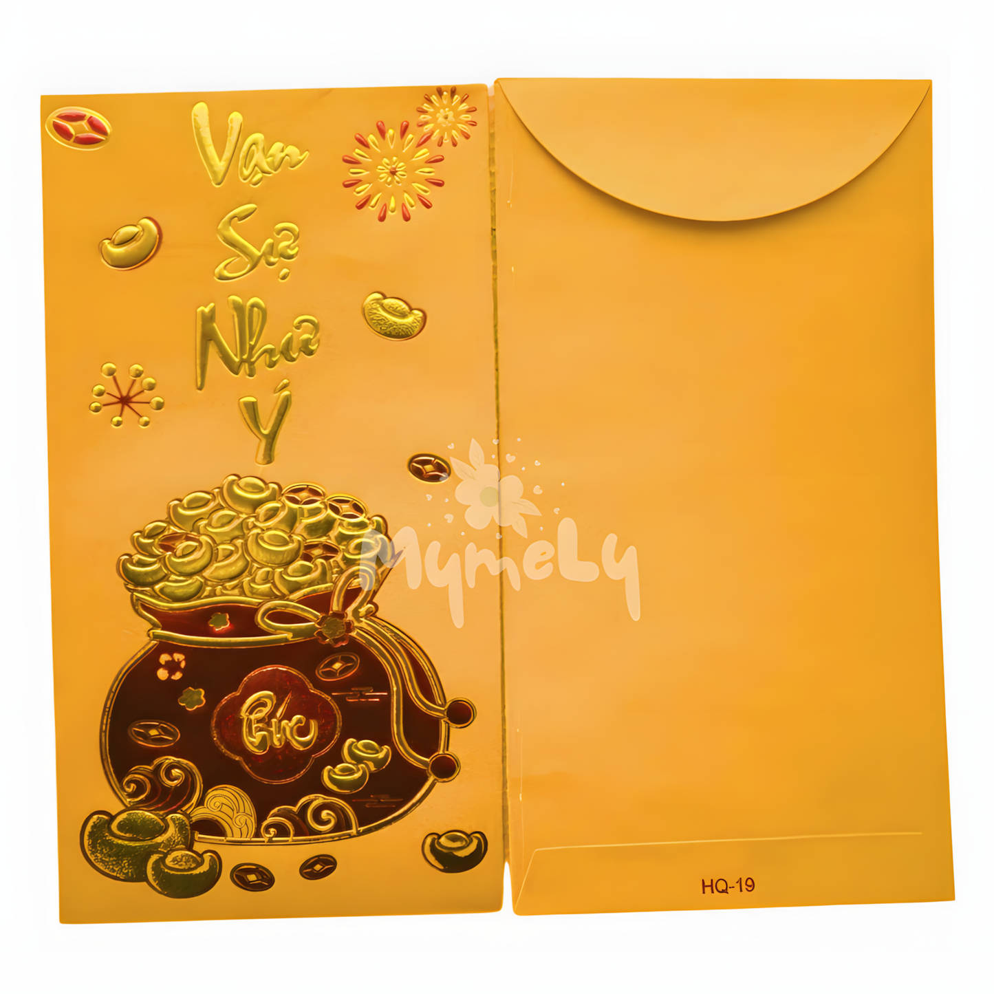Bao lì xì vàng Vạn Sự Như Ý (6 cái/xấp)