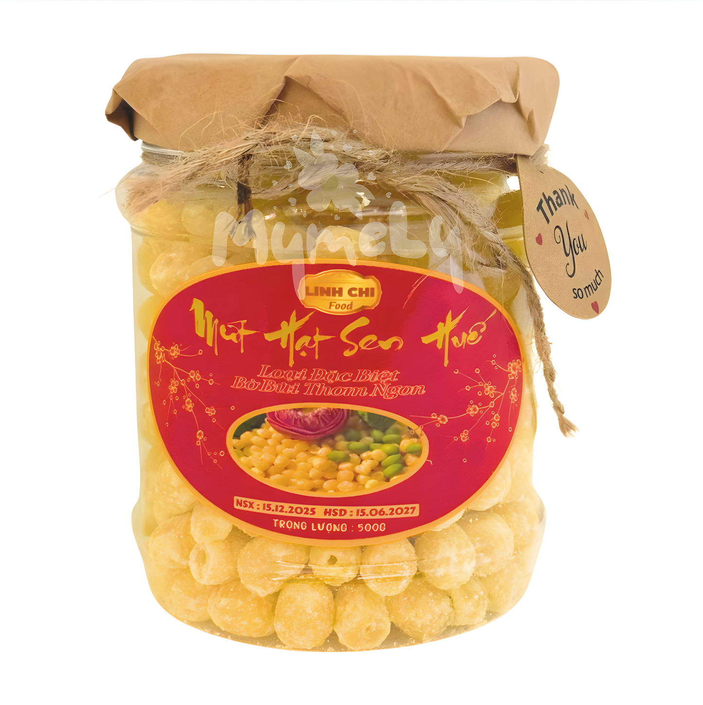 Mứt Hạt Sen Huế hộp 500g