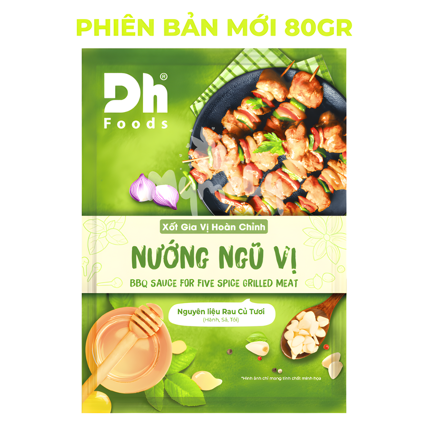 Dh Foods Sốt ướp thịt nướng ngũ vị 80g