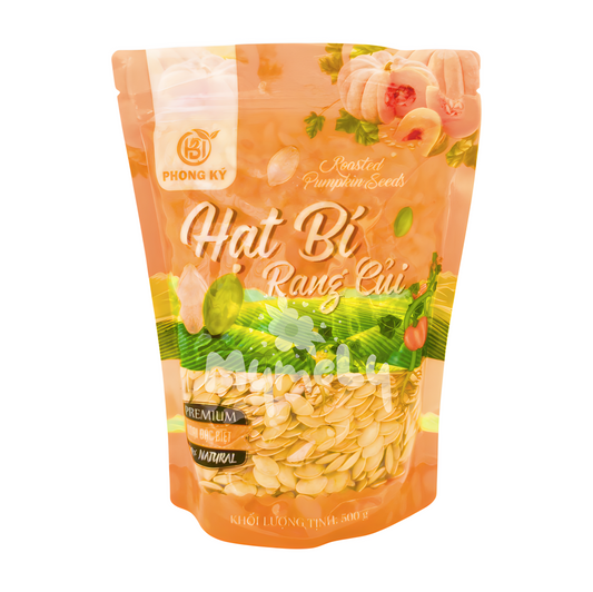 Hạt bí rang củi gói 500g