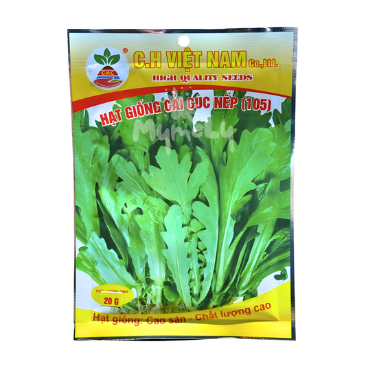 Hạt giống rau cải cúc 20g (rau tần ô)