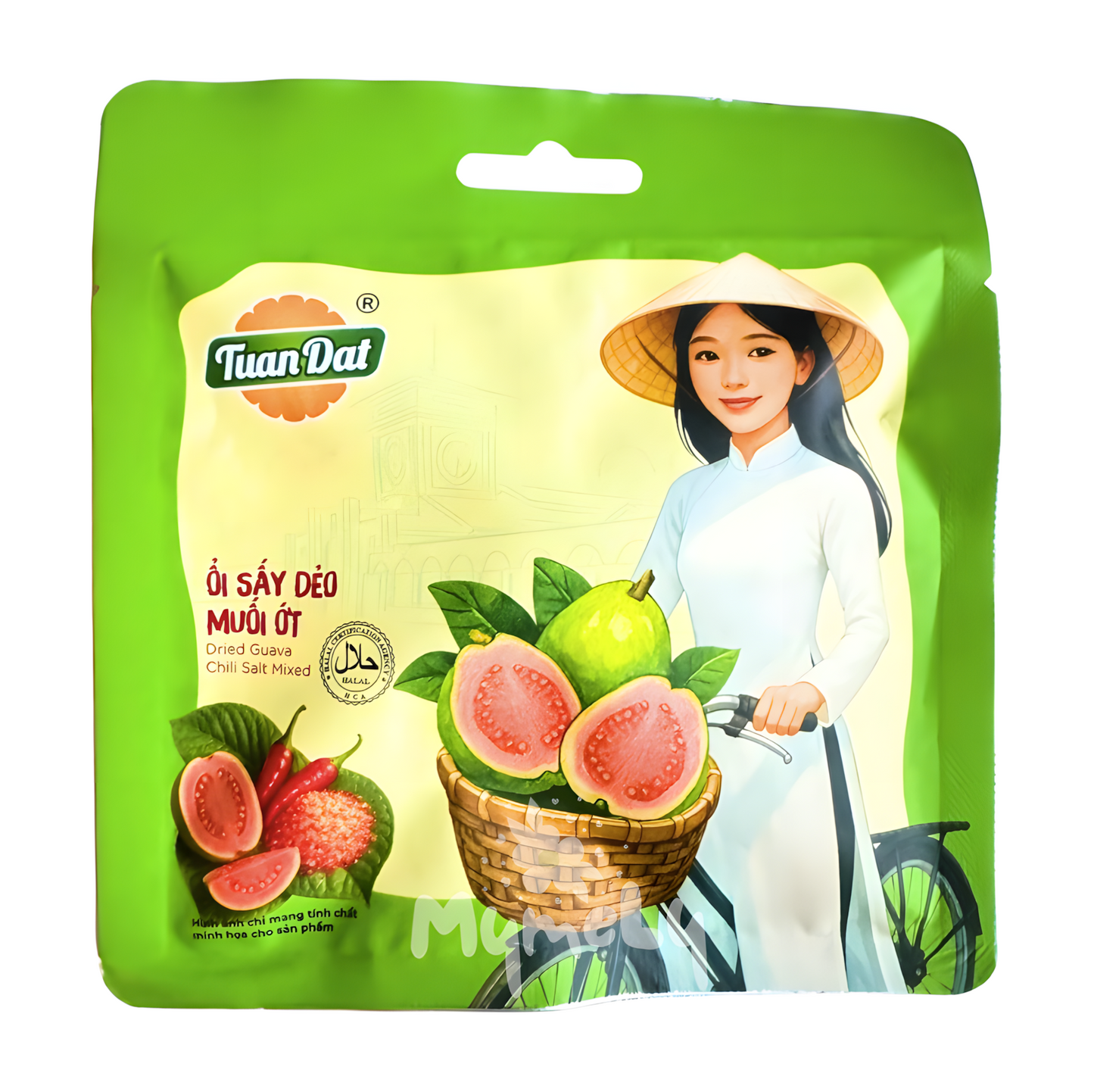 Ổi sấy dẻo muối ớt Tuấn Đạt 50g