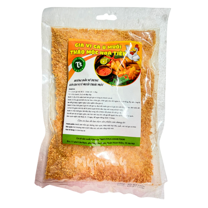 Gia vị gà ủ muối hoa tiêu gói 300g