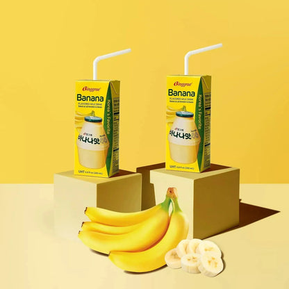 Sữa Tươi Hương Chuối Binggrae Hộp 200ml
