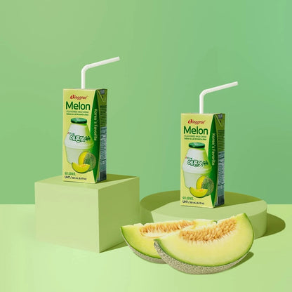 Sữa Tươi Hương Dưa Lưới Binggrae Hộp 200ml