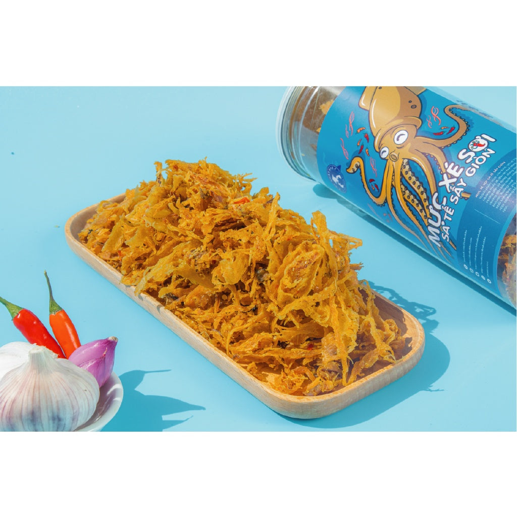 Đệ Nhất Khô Mực sợi xốt sa tế 200g
