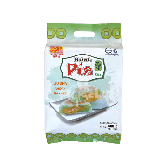 Bánh pía Kim Sa vị Dứa - Tân Huê Viên 480g