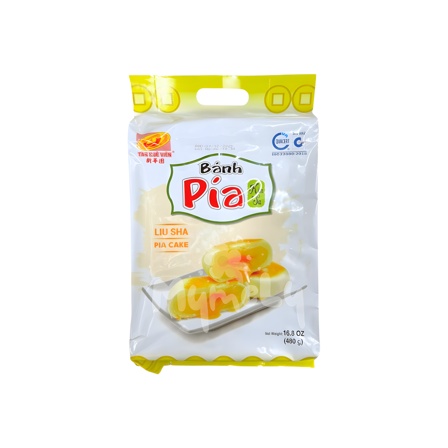Bánh pía Kim Sa Liu Sha - Tân Huê Viên 480g