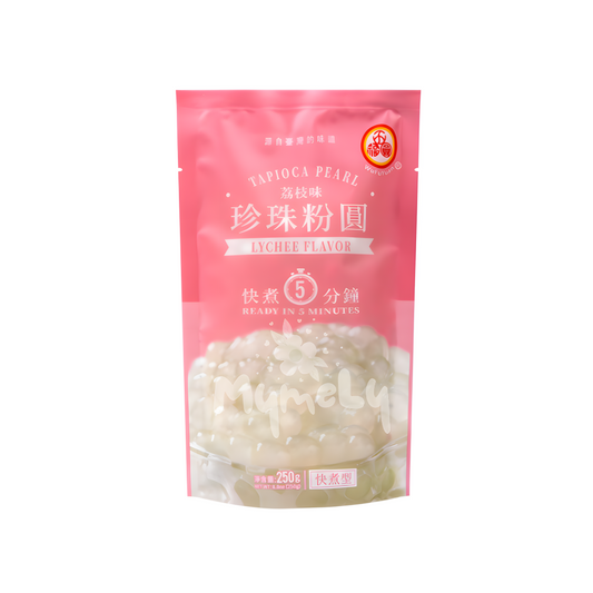 Tapioca pearl Trân Châu trắng vị vải 250g