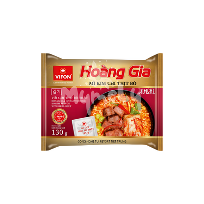 Mì Kim Chi Thịt Bò Hoàng Gia (130g x 18gói)