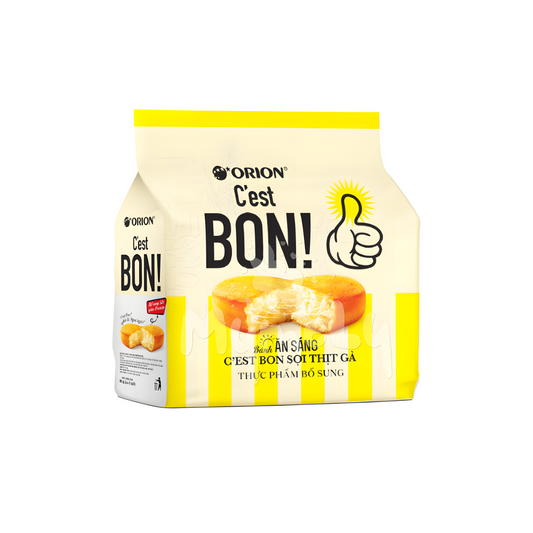 Bánh Ăn Sáng C'est Bon Sợi Thịt Gà Orion 85g