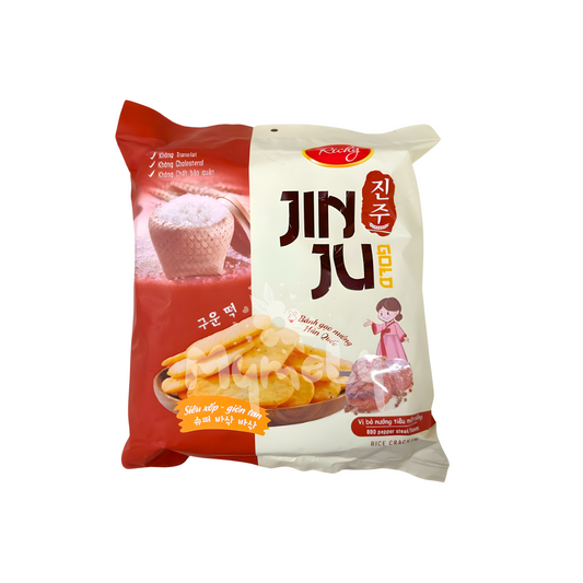 Bánh gạo Jin Ju Richy vị bò nướng 100g