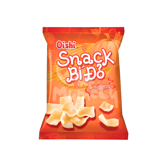 Oishi Snack bí đỏ gói 32g