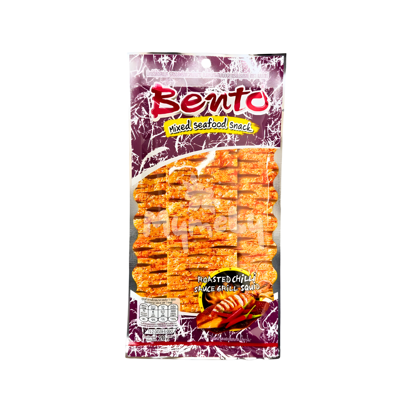 Mực Bento Tím Vị Mực Nướng Sốt Ớt 20g