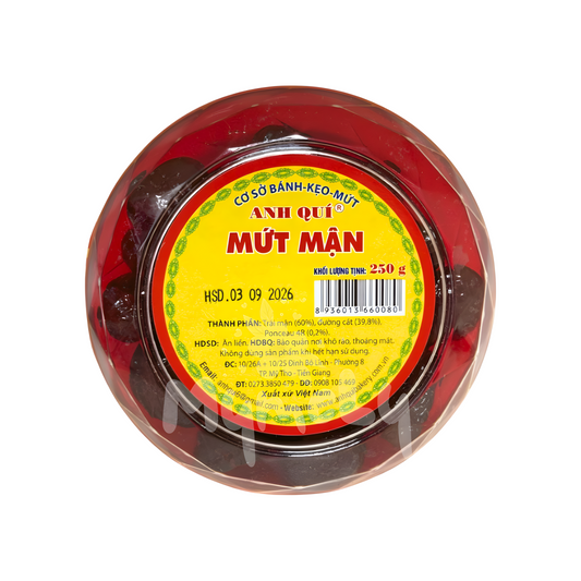 Mứt mận Anh Quí 250g