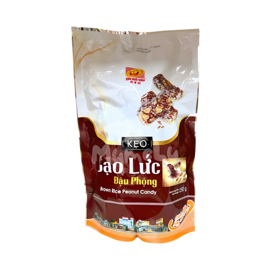 Kẹo gạo lức đậu phộng 250g