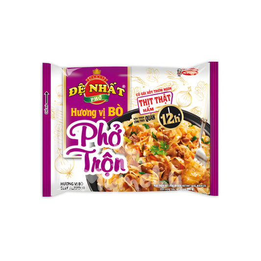 Acecook Phở trộn Đệ Nhất hương vị bò (18gói x 84g)