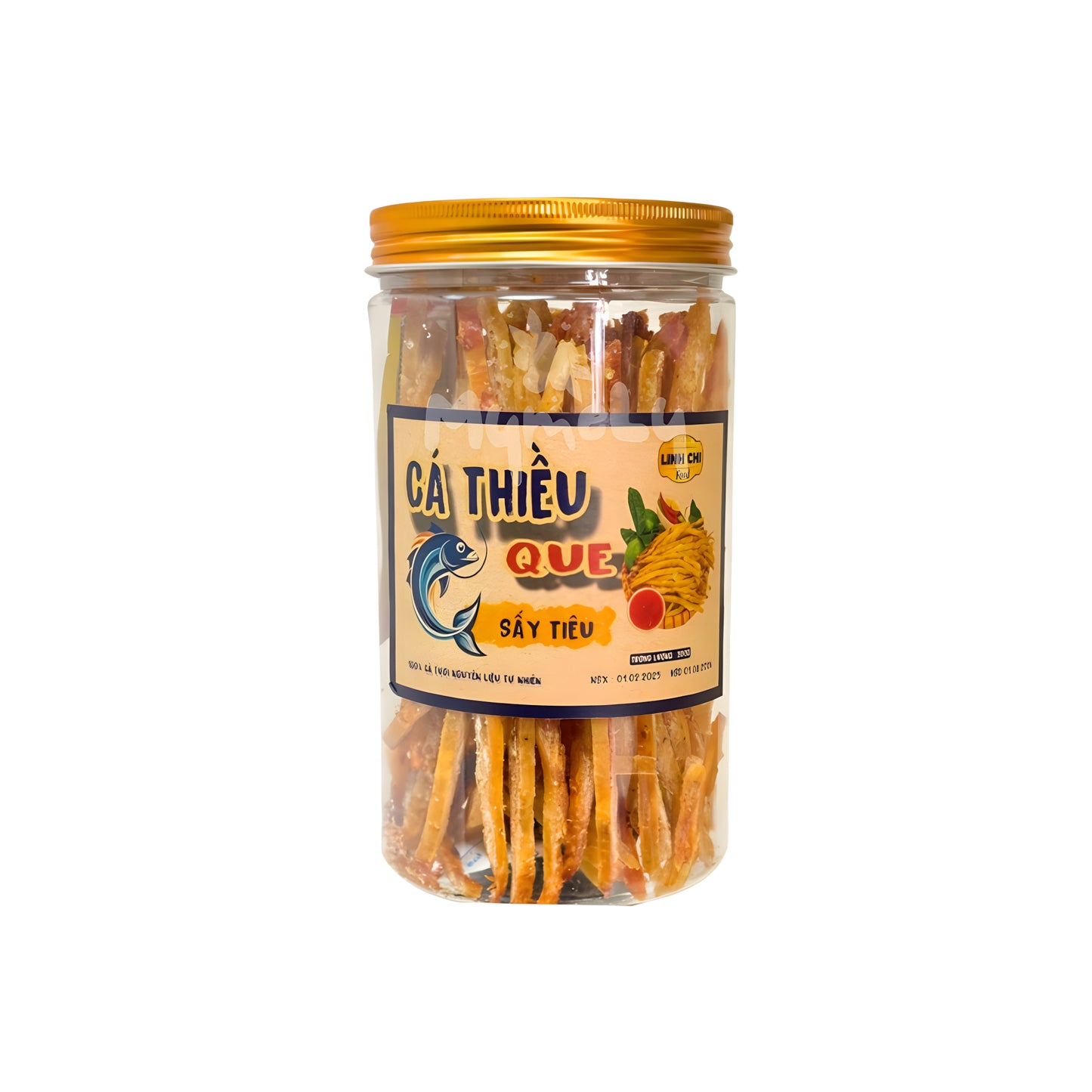 Cá thiều que sấy tiêu 300g