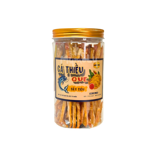 Cá thiều que sấy tiêu 300g