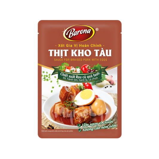 Xốt Gia Vị Barona - Thịt kho tàu 80g