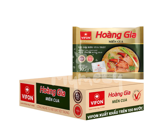 Miến cua Vifon Hoàng Gia (105g x 18gói)
