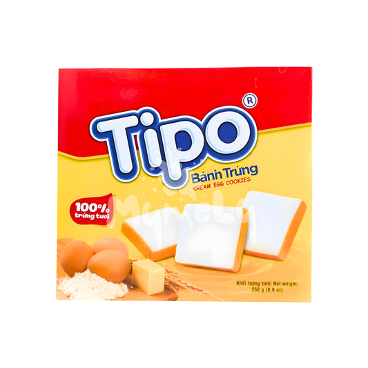 Bánh Trứng vị kem sữa Tipo hộp 250g