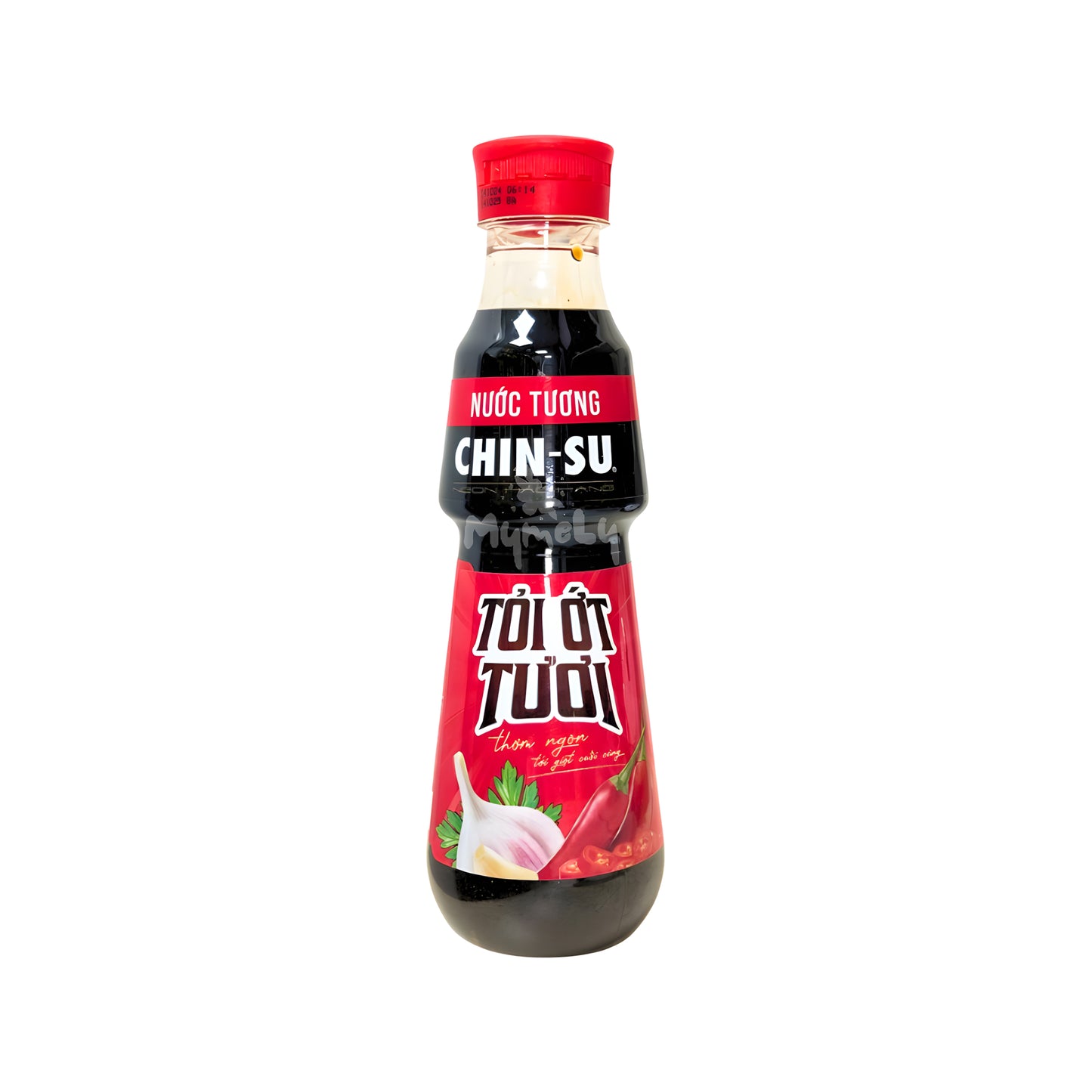 Nước tương Chinsu tỏi ớt tươi 330ml