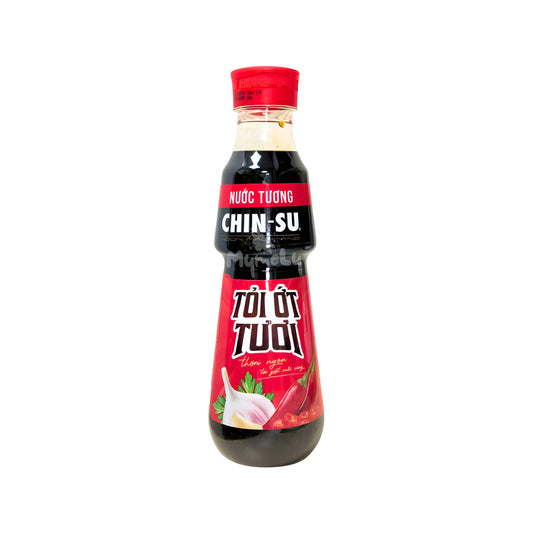 Nước tương Chinsu tỏi ớt tươi 330ml