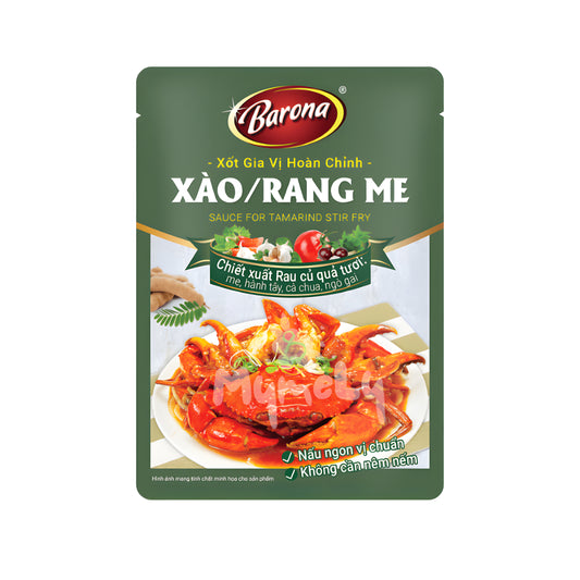 Xốt Gia Vị Hoàn Chỉnh Barona - Xào/Rang Me 80g