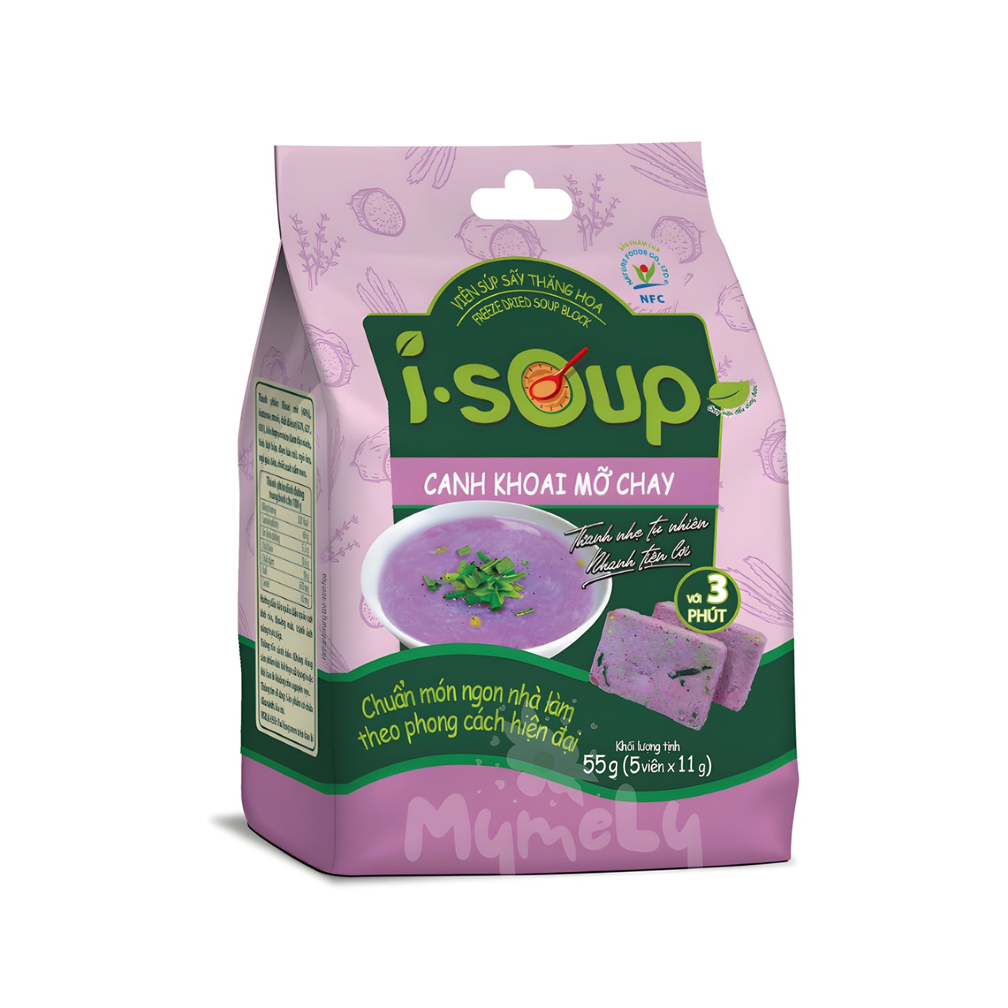 i-soup canh khoai mỡ chay 55g