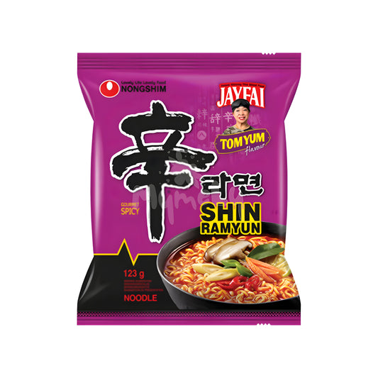 NONGSHIM Shin Ramyun Tomyum 120g (Mì tôm Hàn Quốc)