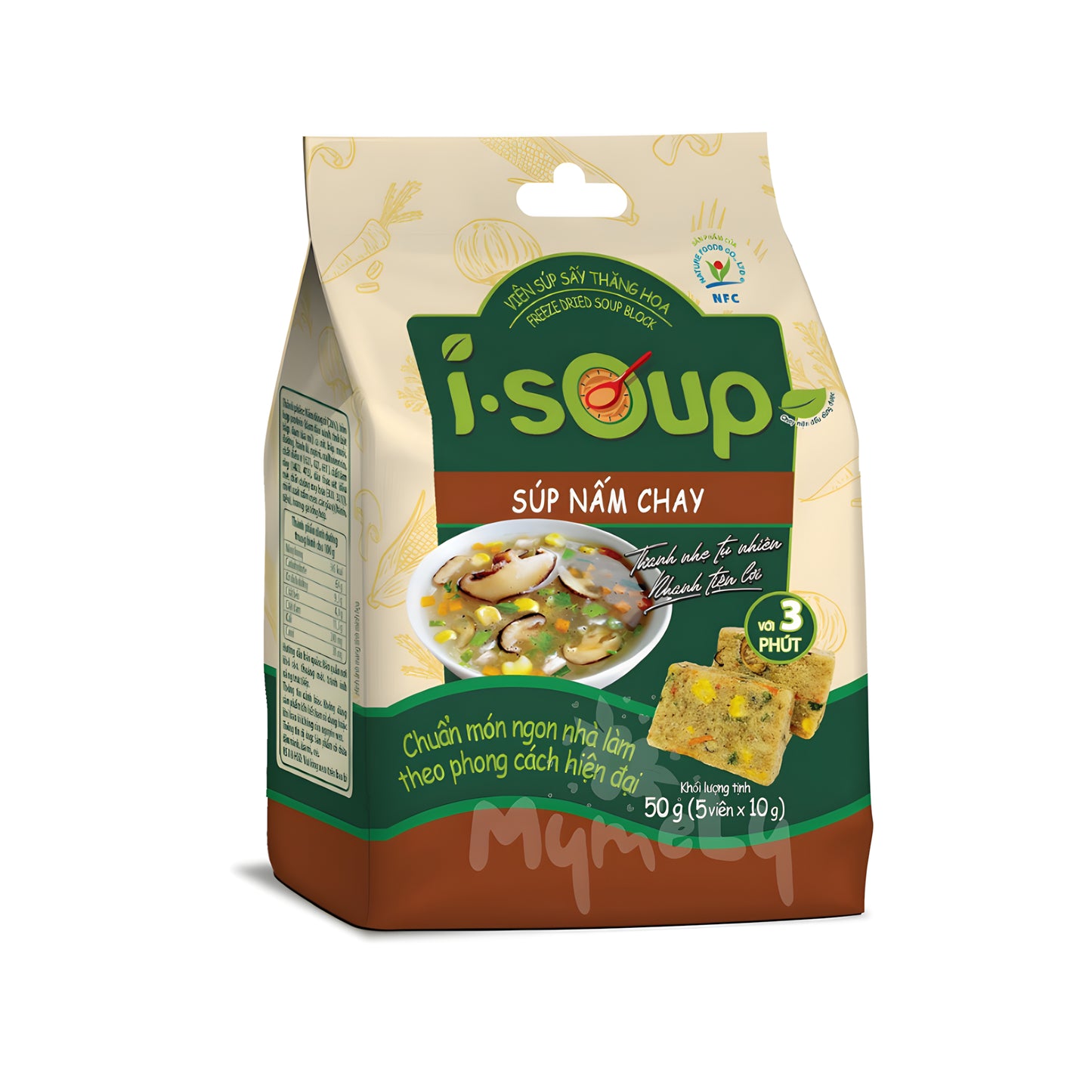 i-soup Súp Nấm Chay 50g