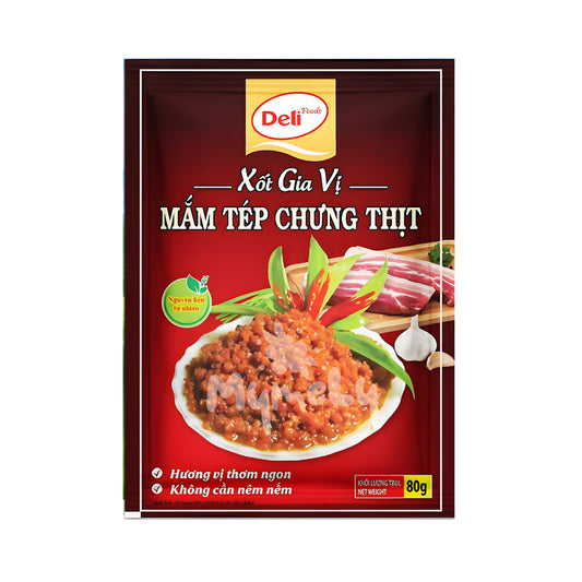 Xốt gia vị mắm tép chưng thịt Foods Deli 80g