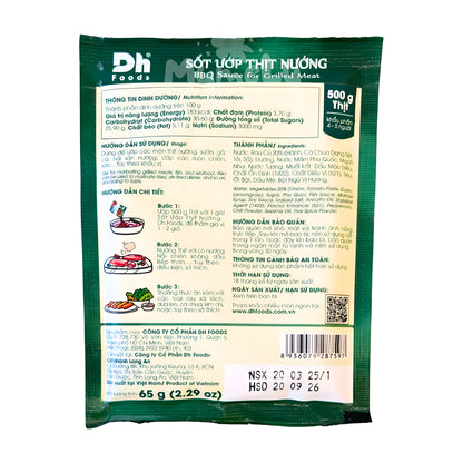 Dh Foods Sốt Ướp Thịt Nướng 65g