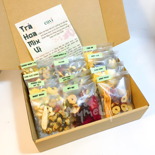 Set 12 gói Trà hoa Thảo Mộc Mix Vị