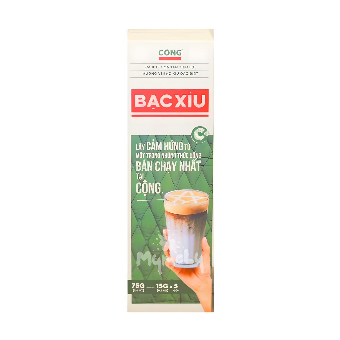 CỘNG Cà Phê bạc xỉu (15g x 5gói)
