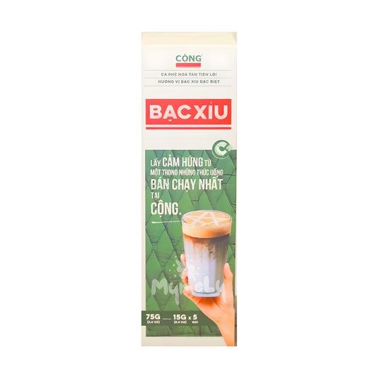 CỘNG Cà Phê bạc xỉu (15g x 5gói)
