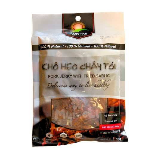 Khô heo cháy tỏi Fansipan 50g