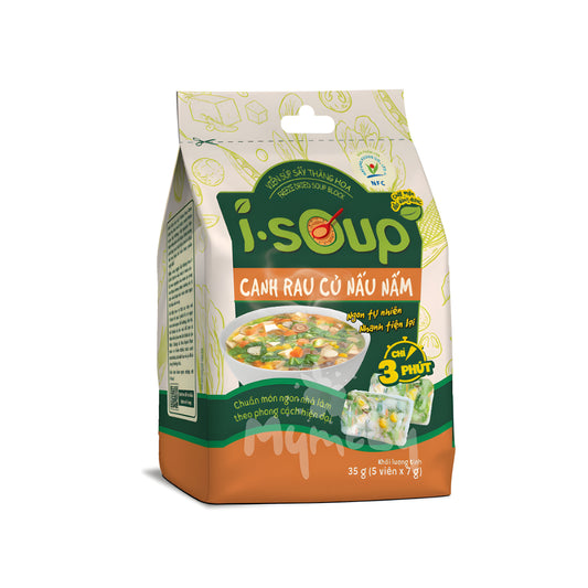 i-soup Canh Rau Củ Nấu Nấm 50g
