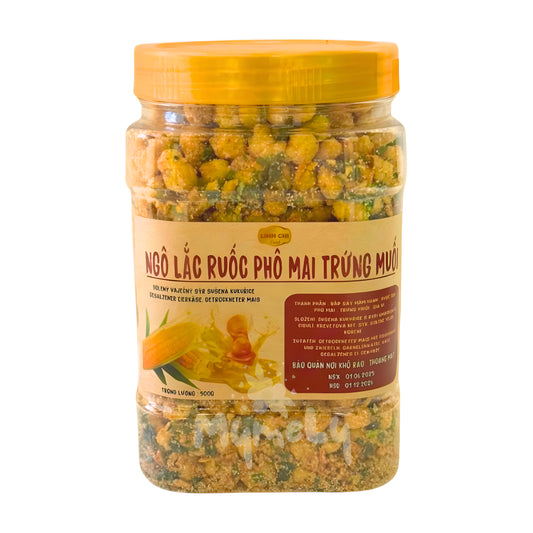 Ngô Lắc Ruốc Phô Mai Trứng Muối 500g