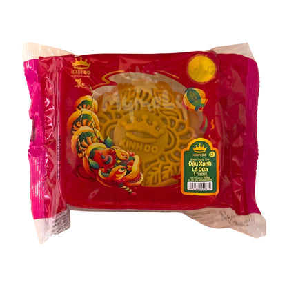 Kinh Đô Bánh nướng đậu xanh lá dứa 1 trứng 150g (Bánh Trung Thu)