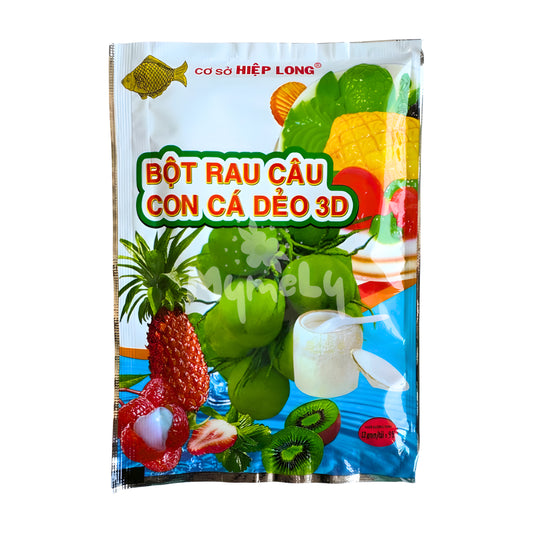 Bột rau câu con cá dẻo 12g