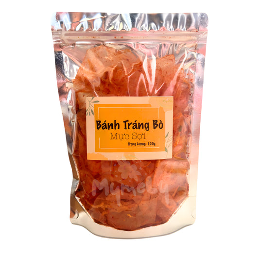 Bánh tráng bò sợi mực 100g